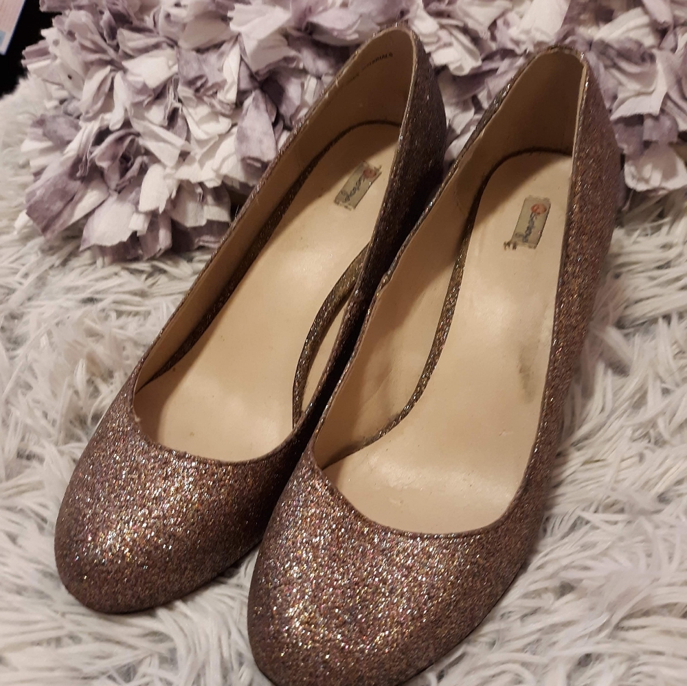Glitter 1/2 Heels